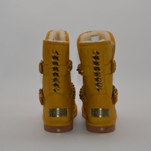 Australia Luxe Sheepskin Leather Boot (Mustard) - Picture 2 of 4